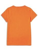 Flower Print T-Shirt, Short Sleeve Crew Neck Casual Top For Summer & Spring, Women'S Clothing - Image 4