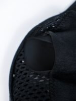 1Pc Women'S Sporty Plunge Bra With Removable Pads - Hollow Stretch Mesh, No Underwire, Medium Support, Machine Washable Solid Color Tank Top For Gym & Casual Wear, Everyday Comfort Lingerie, Elegant Lingerie Style, No Underwire Bra, Activewear Essentials, Seamless Design, Soft Material, Fitness Enthusiasts - Image 9
