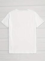 Fruit&Cherry Graphic Print T-Shirt, Short Sleeve Crew Neck Casual Top For Summer & Spring, Women'S Clothing - Image 2