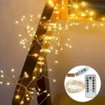 Indoor Christmas Led Firecracker Fairy String Lights, Led Holiday Lights, 8 Flashing Modes, With Remote Control, Smart Remote, Dimmable, 8 Modes, 50/100 Led Fairy Lights, Suitable For Wedding, Party, Bedroom Decoration - Image 8
