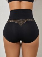 Nadia Go High Waist, Black Mesh Waist Trainer For Women - Supportive, Breathable, And Stylish, Polyamide Fabric, 220G/M?, Waist Support|Stylish Waist Trainer|Breathable Fabric - Image 5