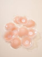 2/6/10Pcs Reusable Silicone Nipple Covers - Women'S Bra Stickers, Breast Petals - Strapless Lift Up Bra Tape Pads, Chest Pasties - Image 2
