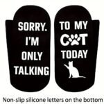 Cat Dad Gifts For Men Father'S Day, Novelty Funny Socks For Men And Cat Lovers, Cat Gifts For Christmas Birthday Gifts - Image 5