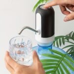 Sanhao Electric Water Bottle Pump With Usb- Automatic Operation, Portable Manual/Hands-Free Drinking Water Dispenser For 11.36-18.93 L Bottles, Compatible With Large Jugs For Camping,, Emergencies & Use - Usb- Pumping - Image 5
