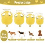 1Pc Adjustable Dog Baseball Cap With Ear Holes - Breathable Sun Protection Hat For Small To Medium Dogs, Black With White Logo, Outdoor Pet Accessory, Dog Hat, Adjustable Headgear, Durable Pet Wear - Image 10
