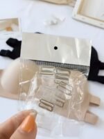 Two-Pack Thin One-Word Wrap Bra Sexy Gathering Invisible Anti-Slip Underwear Women'S Camisole - Image 7