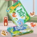 Interactive Busy Book For Youngsters 3+ | Colorful Educational Paperback With "Gel Vehicle" Theme | Enhances Cognitive & Logical Skills | Features Vibrant Illustrations & Engaging Activities, Educational Toys For Winter - Image 6