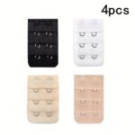 4Pcs Set Of 2-Hook Bra Strap Extensions, Comfortable And Adjustable Bra Buckle, Women'S Underwear And Accessories - Image 11