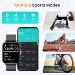 Hot'S Latest Best-Selling 1.83-Inch High-Definition Full Screen Touch, Men'S And Women'S Sports Smartwatches, Dial/Answer Calls, Step By Step Calorido Sports Mode Distance Tracking, Call Information Prompt Multifunctional Smartwatch, Suitable For Iphone And Android Smartphones - Image 10