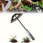 1/2Pcs, All-Steel Hardened Hollow Hoe, Handheld Weeding Rake For Vegetable Farming And Garden Agriculture Tools