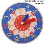Not Real Clock, Wooden Educational Clock Toy, Student Timepiece Model, Digital Clock Toy, Children'S Learning Time Toy - Image 11
