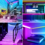 Smart Rgb Led Strip Lights For Bedroom, 91.44-3048.0Cm Indoor With 44-Key Remote, Sync To Music, Timer & App Control, Multiple Lighting Modes For Music Room, Living Room, Halloween, Wedding & Party Decor, Usb Powered, Non-Waterproof, Color Grading, Dimmable, App-Controlled Lighting | Vibrant Led Strip | Sync To Music Technology, Led Lights For Bedroo - Image 12