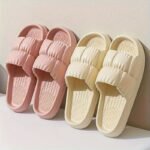 Women'S Thick Sole Non-Slip Eva Slides, Casual Solid Color All-Season Slip-On Sandals For Beach And Indoor Use, Summer Sandals - Image 18