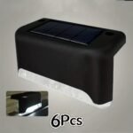 4/6/8-Pack Solar-Powered Led Step Lights Outdoor, Ip65, Auto On/Off Sensor, Solar Panel Charging, Warm White Led Bulbs, For Garden, Patio, Pathway, Wedding, Pathway Lighting - Energy-Efficient Landscape Lighting, Solar Powered Outdoor Lights, Garden Decor, Contemporary Design, Durable Construction, Sensoractivated Light, Event Planners - Image 5