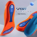 Sports Insoles Eva - Shock Absorbing Insoles With Arch Support And Heel Cushioning For Enhanced Comfort