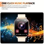 25 New Fashion Smart Watches, Hd Display Unisex With Wireless Call Alerts & Music Playback For All Sports Modes - Ideal Gift Suitable For Android And Iphone, Ultra Smart Watch, Small Smart Watch, Ultra Thin Smart Watch - Image 12