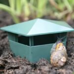 Durable Snail & Slug Trap - Safe Plastic Cage For Vegetables And Flowers, No Electricity Needed, Green Barrel Design With Multiple Openings For Effective Pest Control, Flower Safeguard | Discreet Garden Placement | Easy Monitor Trap, Slug Traps For Garden - Image 2