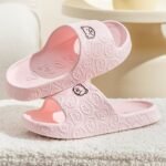 New Women'S Slippers, Soft, Summer Indoor Bathroom Shower, Anti-Slip Eva Couple Men'S Soft Bottom Sandal - Image 2