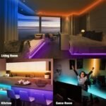 Nbbuff Led Lights For Bedroom, 91.44Cm-30.48Meter Smart App Control Music Sync Color Changing Strip Lights With Remote And Timing, For Room Home Party Decoration - Image 14