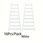 16Pcs Easy-Install No-Tie Silicone Elastic Shoelaces - Waterproof, Stain-Resistant Elastic Laces For Sneakers & Boots - Image 20