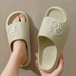 Unisex Cute Cartoon Decor Pillow Slides, Lightweight Soft Sole Home Bathroom Slides, Non-Slip Eva Summer Beach Shoes - Image 14