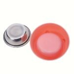 1Pc Elevated Stainless Steel Cat Bowl, 2-In-1 Inclined Food & Water Dish With Cute Ear Stand, Neck Protection Design For Cats - Available In White, Black, And Gray - Image 14