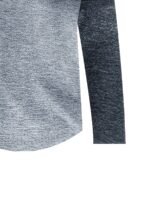 Abstract Print Round Neck T-Shirt, Spring Autumn Casual Long Sleeve Tee For Women - Image 5