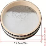 Ocean Wave Drum - Natural Sound Instrument For Relaxation, Meditation, Mindfulness & Yoga - White - Image 3