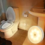 1Pc/2Pcs 8Led Night Light, Motion Sensor Night Light - Ultra-Sensitive Pir Detection For Instant On/Off - Energy Efficient, From Dusk To Dawn - Perfect For Bathrooms, Bedside Tables, Stairs, Hallways, Cabinets - Hassle-Free Installation