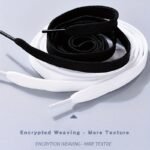 2 Pairs Flat Shoelaces For Sneakers 2Colors Fabric Shoe Laces Shoelaces Classic Soft Shoestrings - Image 6