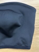 Plus Size Strapless Elegant Invisible Bra With Back Cross Straps - Breathable Comfort No Underwire & No Padding, Machine Washable Solid Color For Everyday & Formal Wear - Women'S Fashion Single Piece, Strapless Bra, Versatile Lingerie, Stylish Lingerie, Comfortable Fit, Stylish Women - Image 5