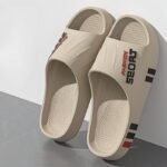 Women'S Cartoon Pattern Eva Slip-On Indoor House Slippers, Non-Slip Casual Comfortable Sports Style Home Slippers For Spring & Autumn - Image 2