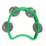 1Pc Adult Tambourine With 4 Bells - Heavy-Duty Abs Construction, Portable Handheld Percussion Instrument For Live Performances, Concerts, Parties - Compatible With Drum Sets & Keyboards - Available In Red, Green, Blue, Yellow, Black - Ideal For Beginners & Professionals, Party Music, Vibrant Colors, Durable Construction, Musical Accessory, Professional Musicians - Image 5