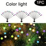 Fachoi Solar Firefly Lights, 8 Modes Adjustable Led Garden Decoration, Ip65 Water-Resistant, Solar-Powered With Smart Sensor For Outdoor Landscape, Walkway, Park, And Party Lighting, 8/12 Intensity Options, Walkway Lighting | Decorative Garden Lights | Intelligent Sensor Light, Fachoi - Image 9