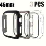 3Pcs Sports & Casual Protective Case Set For Apple Watch, Full-Body Shockproof Scratch-Resistant Hard Pc Cover With 9H Tempered Glass Screen Protector, Compatible With Apple Watch 38/42/40/44/41/45/46Mm, Ultra/Series 11/10/9/8/7/6/5/Se/4 - Image 21