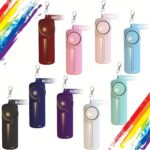 Of 130Db Safe Sound Personal Alarm, Led Lighted Personal Safety Alarm Keychain For Women, Men And Elderly