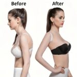 1Pc Invisible Posture Corrector - Breathable Polyester Back Support Strap In Black, Pink, & Beige - Ideal For Posture Improvement, Daily Wear & Outdoor Activities, Back Posture Corrector - Image 8