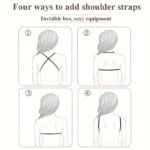 1Pc Silicone Push-Up Bra For Women - Seamless Strapless, Self-Adhesive, Opaque, Wireless Support, Hand Washable - Ideal For Backless Outfits - Image 8