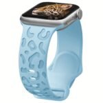 Leopard Engraved Band Compatible With Iwatch Band 38Mm 40Mm 41Mm 42Mm 44Mm 45Mm 49Mm, Waterproof Cheetah Sport Silicone Wristbands Replacement For Iwatch Series 8 7 6 5 4 3 2 Se - Image 32