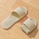 Eva Foldable Slippers For Travel, Indoor Bathroom Massage Sandals, Unisex Quick-Dry Non-Slip Flat Sole Slippers, All-Season Simple Solid Color Slip-On Clogs - Image 7