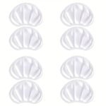 2/4/8Pcs Foot Soft Pads, Ultra Soft Stickers, Very Suitable For Outdoor Sports, Hiking Dance Party Long Standing Activities, Unisex Transparent Heel And Ball Grip Pads, Comfortable Fashionable Insoles - Image 4