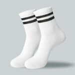 10 Pairs Of Striped Stockings, Suitable For Men And Women - Versatile Socks For Casual Sports - Image 9