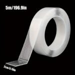 1Pc Ultra-Strong Double-Sided Nano Tape, 1-5M Clear & Removable, Waterproof Pet Adhesive - Heavy-Duty, Extra Strong Sticky Strip For Home & Office Use - Image 6