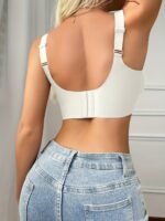 Everyday Comfort | Seamless Wireless Bra For Women - Soft Support, Knit Fabric, Medium Support, Solid Color With Comfortable Wide Straps, No Underwire, Bralette - Image 7