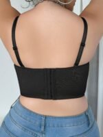 Plus Size Women'S Underwire Push-Up Strapless Bra - Adjustable Thin Cup Shaping Camisole With Breathable Support, Tummy Control & Waist Slimmer For Everyday Elegant Fit, Strapless Push Up Bra, Underwire Support, Durable Underwire - Image 5