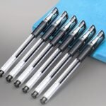 18Pcs, 18Pcs Gel Pen Set Learning Supplies Black Blue Red Ink Color 0.5Mm Round Ballpoint Pen Kawaii Pen Student School Office Stationery - Image 12