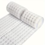 200Pcs (100 Pairs) Self Adhesive Hook And Loop Dots 1.5Cm Diameter Magic Stickers, Dot Magic Stickers For Classroom, Office And Home