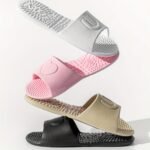 Eva Foldable Slippers For Travel, Indoor Bathroom Massage Sandals, Unisex Quick-Dry Non-Slip Flat Sole Slippers, All-Season Simple Solid Color Slip-On Clogs - Image 10