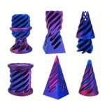 3-Pack Impossible Cone Fidget Ornaments - Spiral Pyramid Desk Decor With Flexible Cone, Relax Office & Home Decoration, Anxiety Relief Fidgets In Pastel & Bright Colors (Pink, Blue, Purple, Green, Golden, ) - Ideal Gift For Adults & Teens, Focus Aid, Playful Design, Smooth Finish, Focus Tool, Work From Home - Image 11