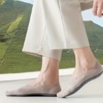 5 Pairs Of Men'S Summer Breathable Mesh Bottom Business Casual Sports Non-Slip Invisible Boat Socks - Image 6